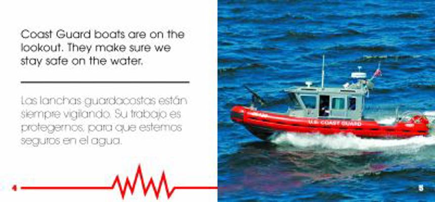 Coastguard Boats / Lanchas Guardacostas [Spanish] 1404276718 Book Cover