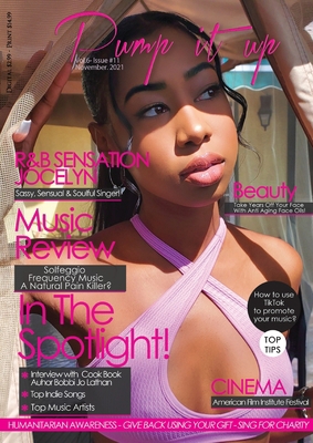 Pump it up Magazine - Rising R&B Icon Jocelyn Aker 1087994543 Book Cover