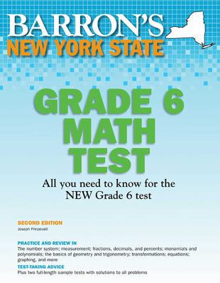 New York State Grade 6 Math Test 1438000456 Book Cover