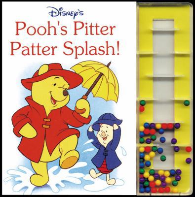 Pooh's Pitter Patter Splash (Busy Book) 1570829438 Book Cover