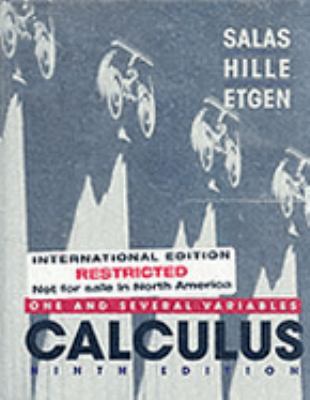 Calculus: One and Several Variables Wie 0471383759 Book Cover