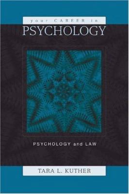 Your Career in Psychology: Psychology and the Law 0534617794 Book Cover