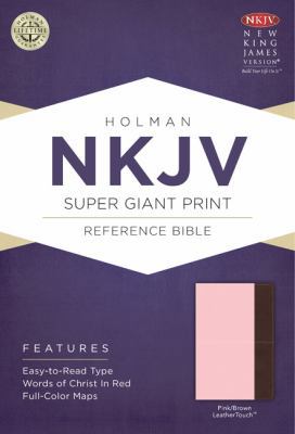 Super Giant Print Reference Bible-NKJV [Large Print] 1433614251 Book Cover