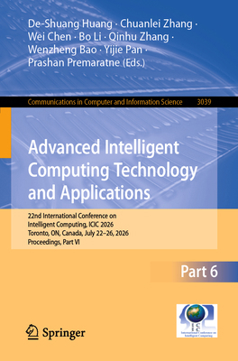Advanced Intelligent Computing Technology and A... 9819235537 Book Cover