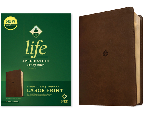 NLT Life Application Study Bible, Third Edition... [Large Print] 1496483081 Book Cover