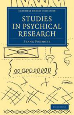 Studies in Psychical Research 0511920350 Book Cover