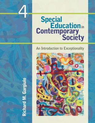 Special Education in Contemporary Society: An I... 1412988934 Book Cover