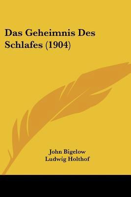 Das Geheimnis Des Schlafes (1904) [German] 1160362327 Book Cover