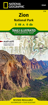 Zion National Park Map 1566952972 Book Cover