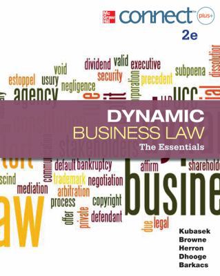 Dynamic Business Law with Access Code: The Esse... 0077630432 Book Cover