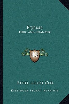 Poems: Lyric And Dramatic 1163769819 Book Cover