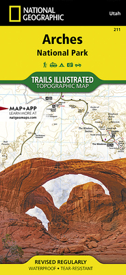 Arches National Park Map 1566953278 Book Cover