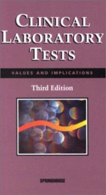 Clinical Laboratory Tests: Values and Implications 1582550816 Book Cover