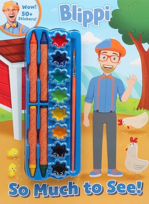 Blippi: So Much to See! 0794445365 Book Cover