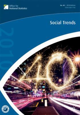 Social Trends (40th Edition) 0230240674 Book Cover