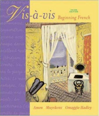 Vis-a-Vis: Beginning French [With CDROM] [French] 0072935324 Book Cover