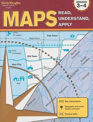 Maps: Read, Understand, Apply Reproducible Grad... 1419099426 Book Cover
