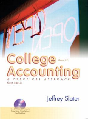 College Accounting 1-25 and DVD Package 013107234X Book Cover