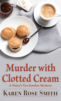 Murder with Clotted Cream [Large Print] 1432885944 Book Cover