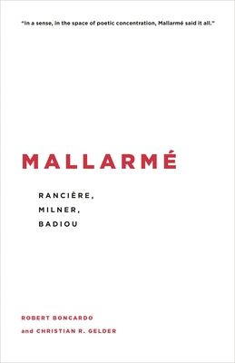 Mallarmé: Rancière, Milner, Badiou 178660311X Book Cover