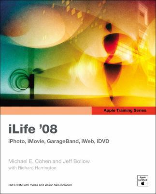 iLife '08: iPhoto, iMovie, GarageBand, iWeb, iD... 0321502671 Book Cover