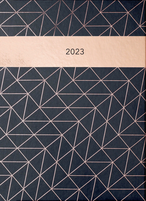 2023 Matilda Myres Black Page-A-Day Wiro Diary 1529830060 Book Cover