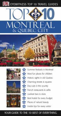 Top 10 Montreal and Quebec City (Eyewitness Top... 0756600332 Book Cover
