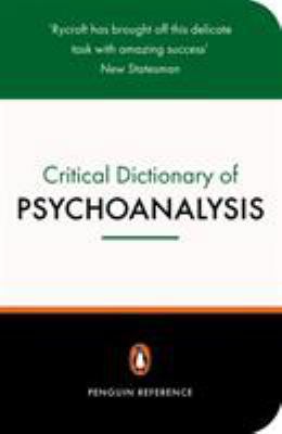 A Critical Dictionary of Psychoanalysis, Second... B008XZZAUY Book Cover