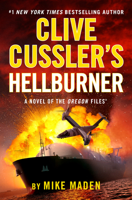 Clive Cussler's Hellburner [Large Print] 1432899597 Book Cover