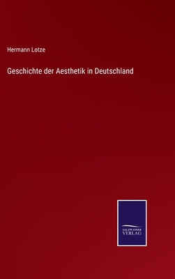 Geschichte der Aesthetik in Deutschland [German] 337505355X Book Cover