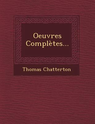Oeuvres Complètes... [French] 1249469341 Book Cover