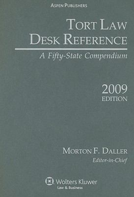 Tort Law Desk Reference: A Fifty-State Compendium 0735581622 Book Cover