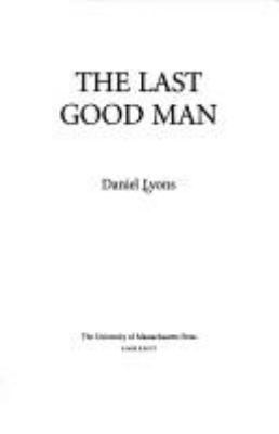 Last Good Man -Awp 0870238655 Book Cover