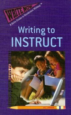 Writing to Instruct 1404228349 Book Cover