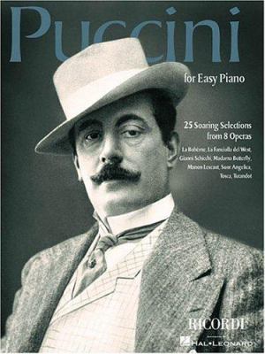 Puccini for Easy Piano 0634040316 Book Cover