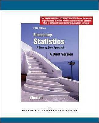 Elementary Statistics: A Brief Version 0070172005 Book Cover