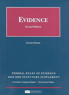 Federal Rules of Evidence Statutory Supplement,... 1599414341 Book Cover