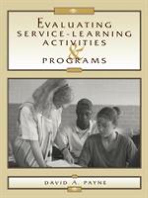 Evaluating Service-Learning Activities and Prog... 0810837471 Book Cover