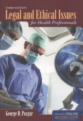 Legal and Ethical Issues for Health Professiona... 1449672116 Book Cover