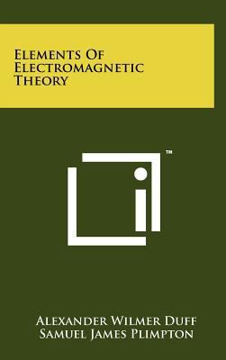 Elements of Electromagnetic Theory 1258228378 Book Cover