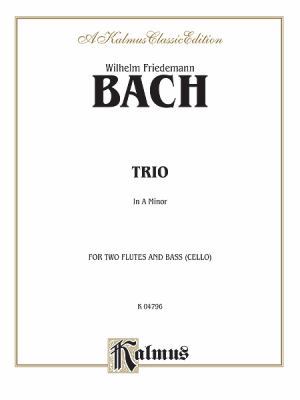 Trio in a Minor: For Two Flutes and Bass (Cello) 0757922902 Book Cover