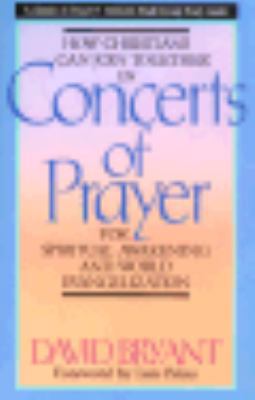 Concerts of Prayer 0830713018 Book Cover