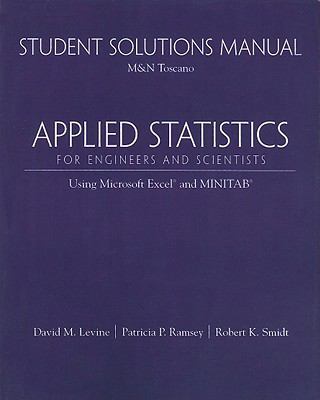 Student Solutions Manual for Applied Statistics... 0130286818 Book Cover