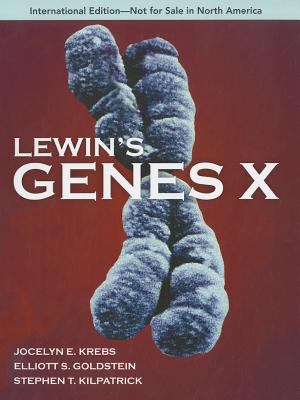 LEWIN'S GENES X 10E INTERNATIONAL VERSION: . 076377992X Book Cover