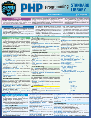 PHP Programming Standard Library: A Quickstudy ... 1423252136 Book Cover
