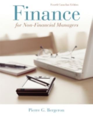 Finance for Non-Financial Managers : Fourth Can... 0176224661 Book Cover