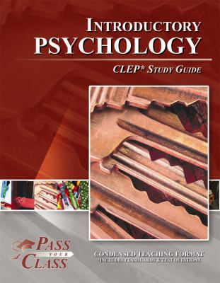 Introductory Psychology CLEP Test Study Guide 1614330190 Book Cover