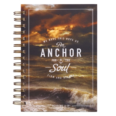 Journal Wirebound Large Anchor for the Soul 1642722855 Book Cover