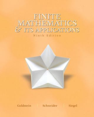 Finite Mathematics and Its Applications (9th Ed... 0131873644 Book Cover