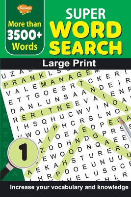 Super Word Search 1 B0CKG83RQW Book Cover